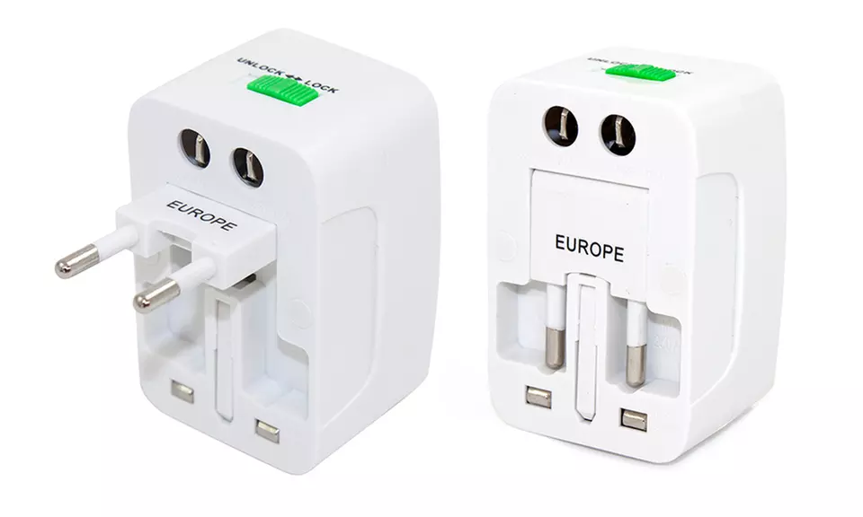 1 ou 2 adaptateurs de voyage universel - Primary Image
