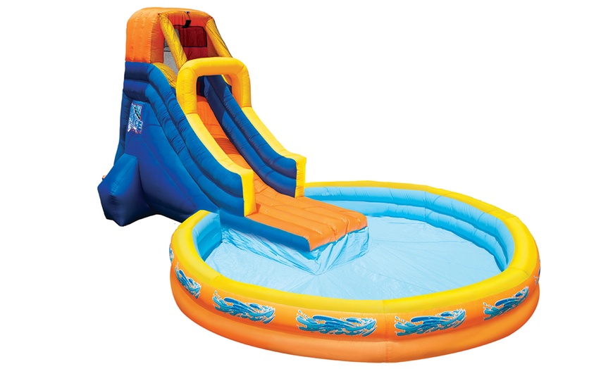 banzai big blast water park toy