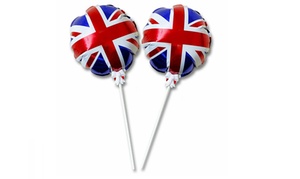  Union Jack Self Inflating Balloons 