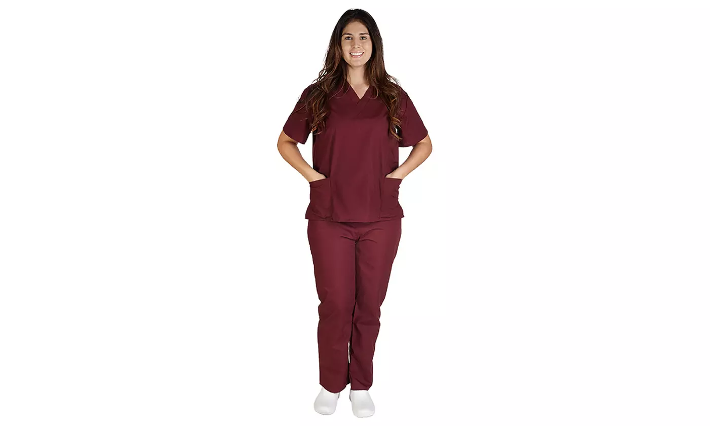 Natural Uniforms Scrub Set (2-Piece Set) (Sizes S & M) - Primary Image