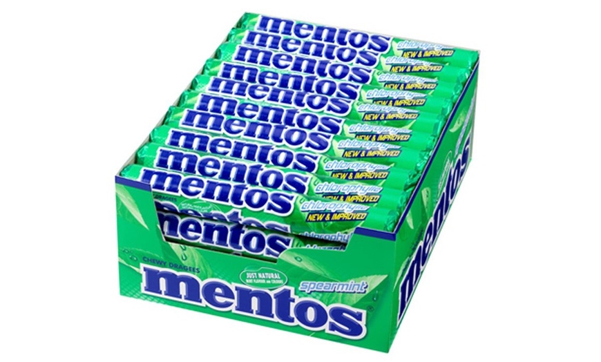 Box with 40 Rolls of Mentos | Groupon Goods