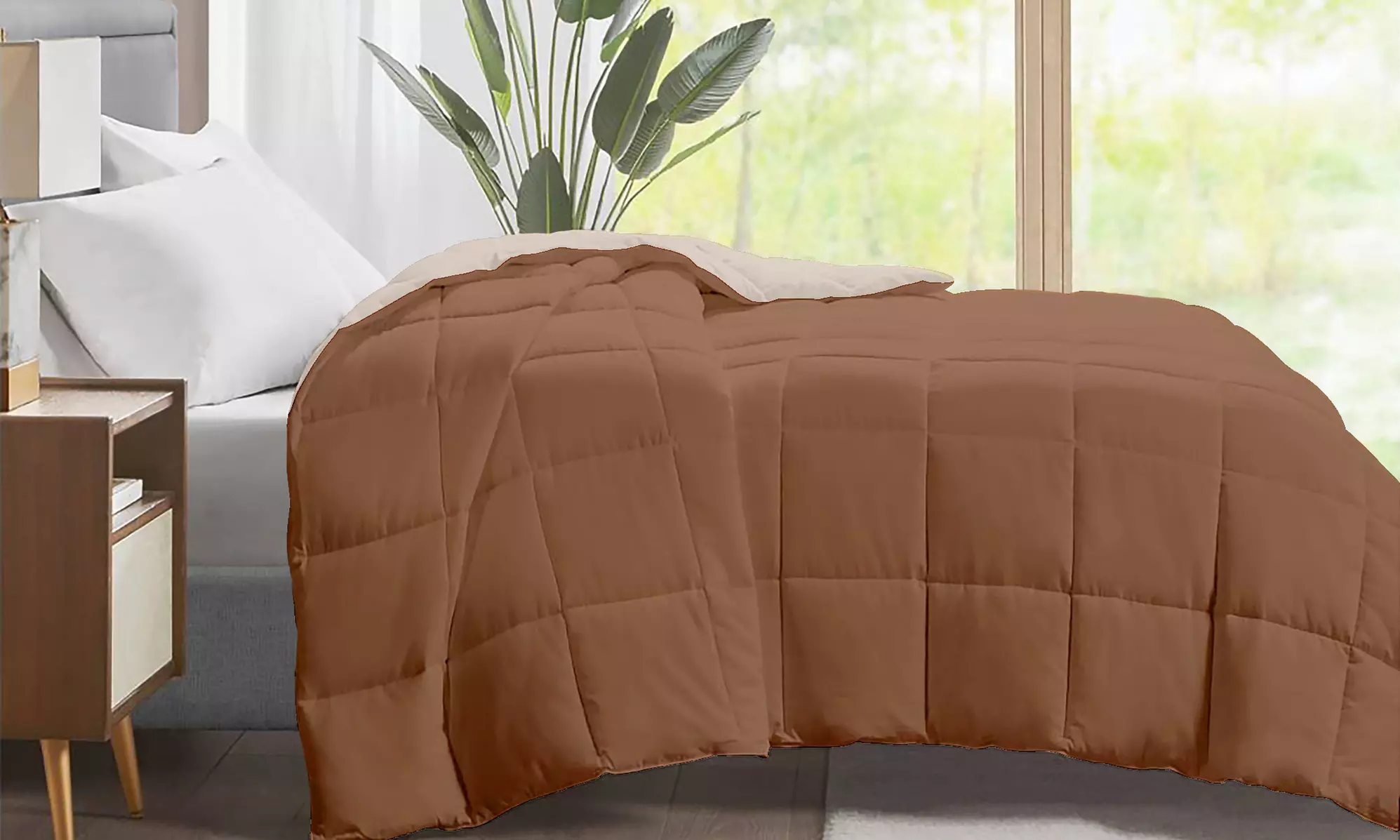 Edredón suave y cálido lavable a máquina