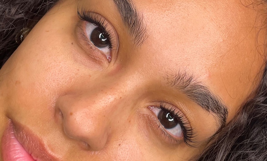 Image 2: Eyebrow Shaping and Tinting, Lash Lift, or Classic Lash Extensions