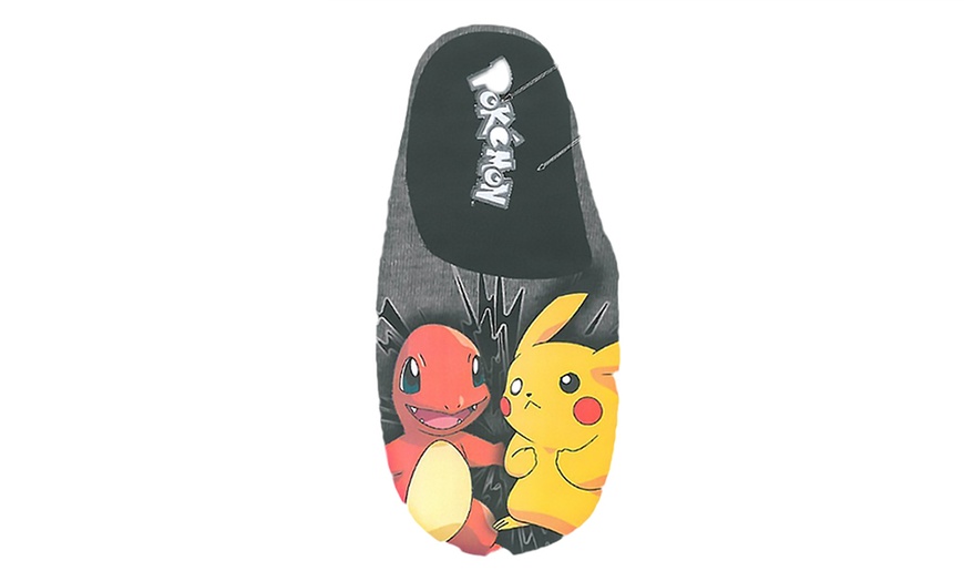 Image 3: Pokemon Men's Slippers