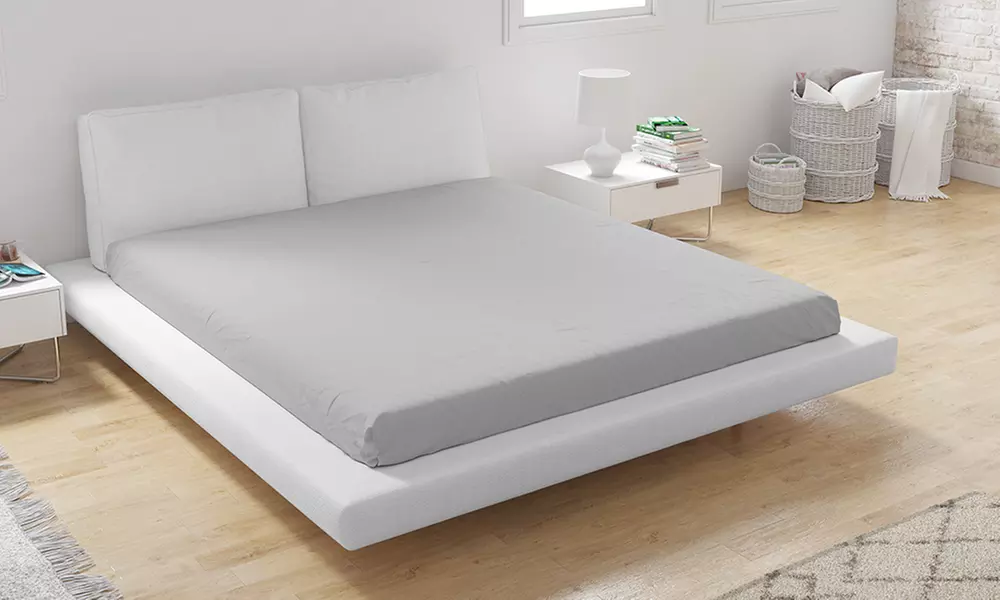 Lot de 2 draps housse en microfibre, dimension et coloris au choix - Second Medium