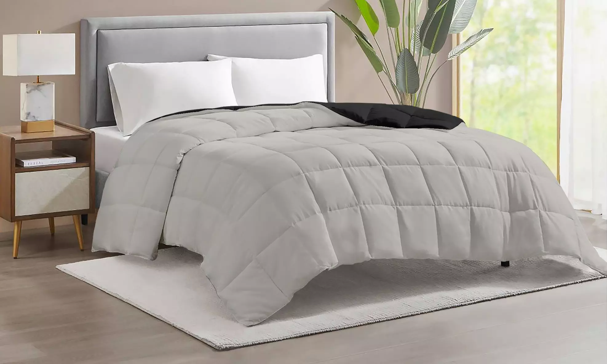 Edredón suave y cálido lavable a máquina