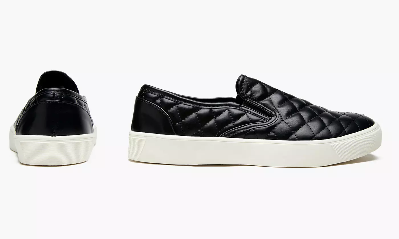 Form and Focus Women's Quilted Slip-Ons (Sizes 6, 6.5, 7, 7.5) - Second Medium