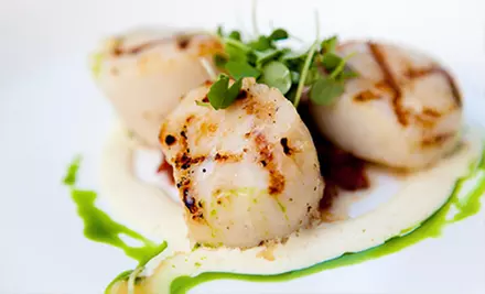 Three-Course New American Dinner for Two or Four, Valid Sunday–Thursday or Any Day at Restaurant X (Up to 44% Off) - Primary Image