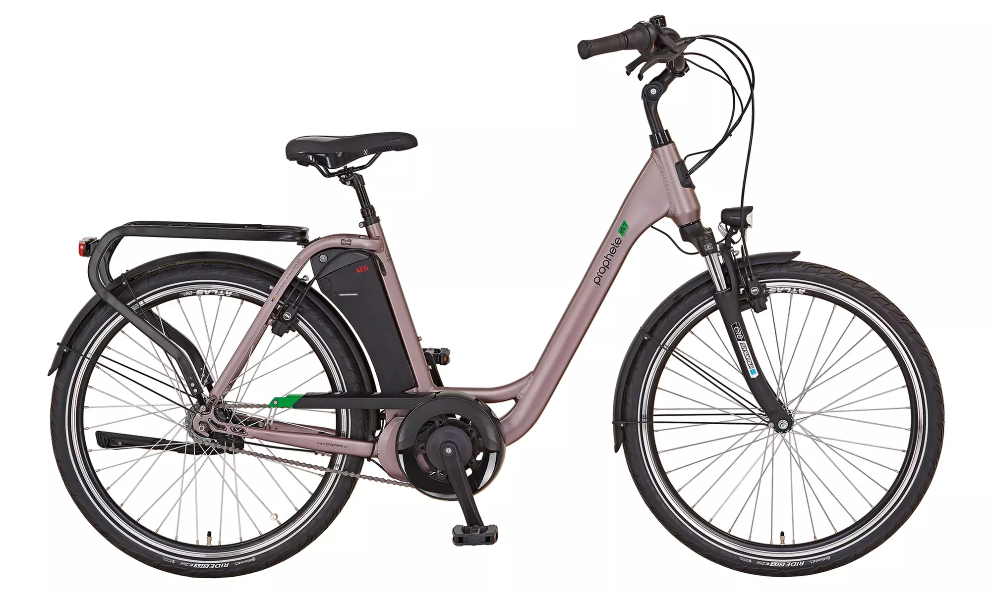 Vélo électrique cadre aluminium 26'' AEG Geniesser e9.7 - Primary Image