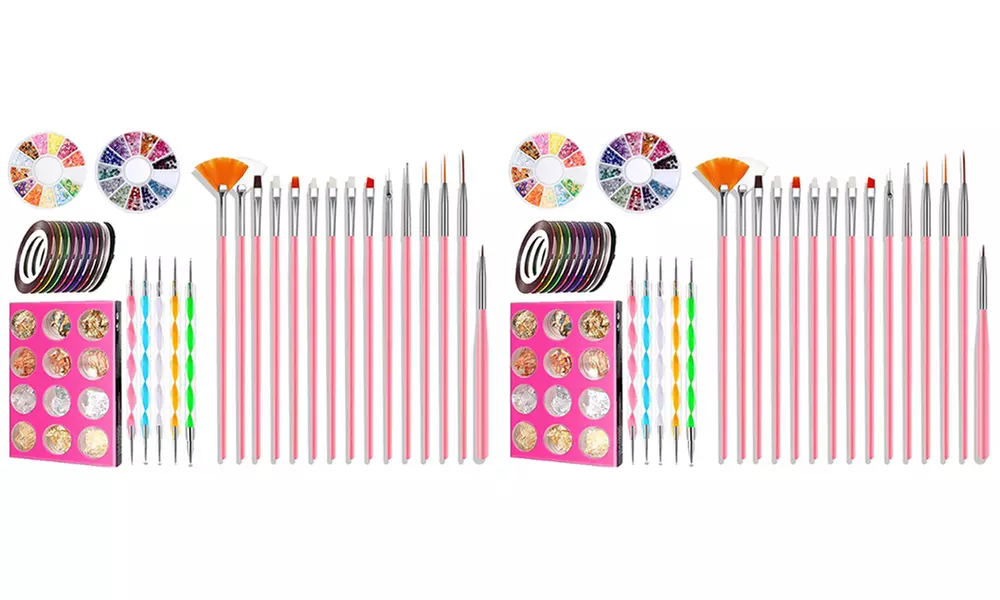 Kit d'outils pour Nail Art de 44 pièces
