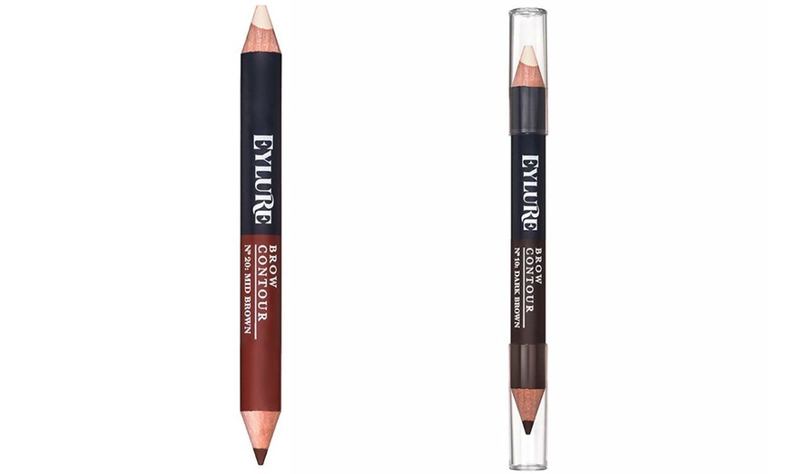 Image 1:  Eylure Brow Contour Duo Pencil