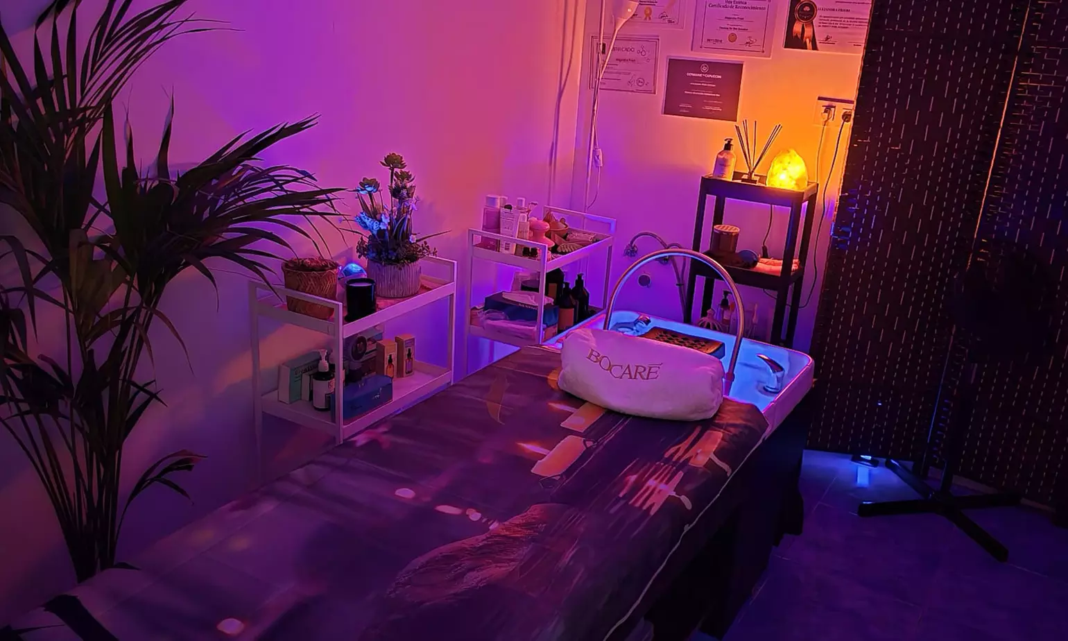 Head spa japonés con detox orgánico, gotas de argán y masaje luxury