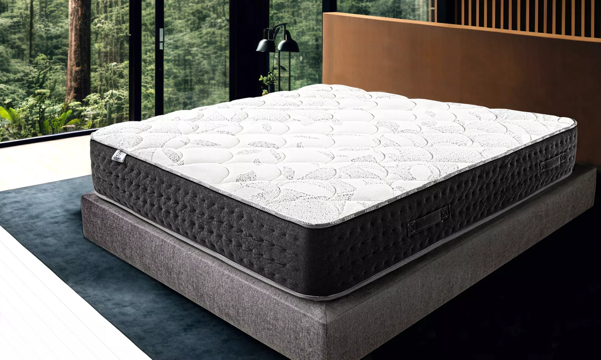 Matelas Luxury Literie "Sérenité" 27 cm à ressorts ensachés, livraison offerte - Primary Image