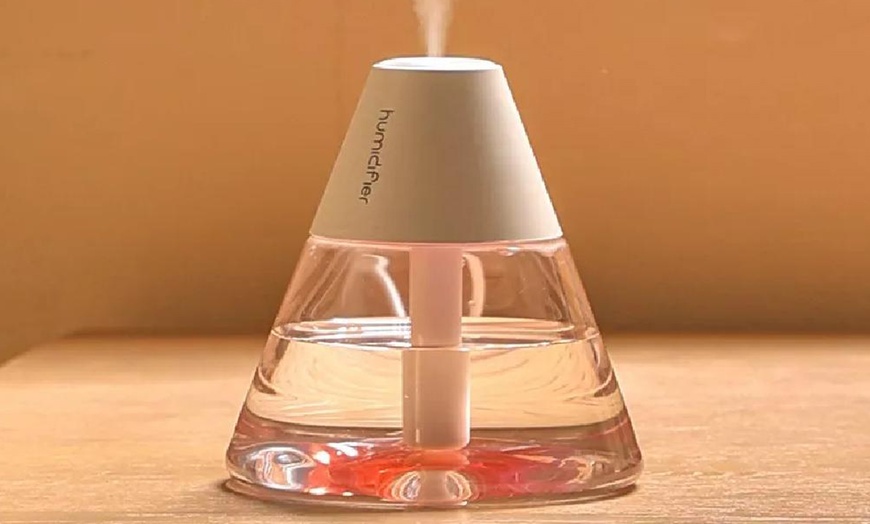 Image 7: Volcano Shaped Humidifier