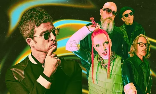 Noel Gallagher's High Flying Birds & Garbage on July 8 at 7 p.m.   - Primary Image