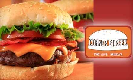 $8 for $16 Worth of Burgers, Shakes, and More at Corner Burger - Primary Image