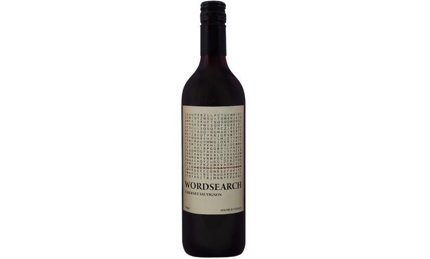 Image 2: Six Bottles of Word Search Cabernet Sauvignon Red Wine 75cl 