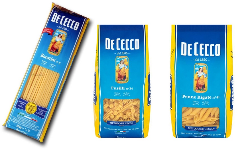 Image 1: Pasta De Cecco assortita 500 g