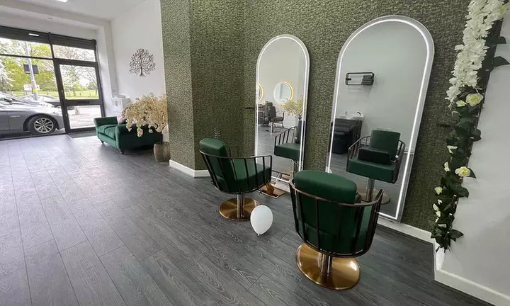 Up to 52% Off on Hair Colour / Highlights at Glitz salon