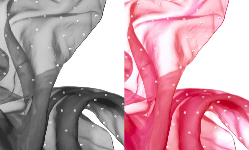 Image 7: Women's Pure Silk Scarf