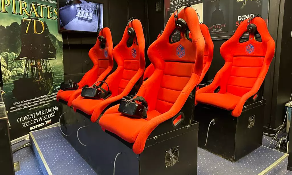 Bilet na seans w kinie 7D lub VR w Kino 7D Max (do -18%) - Primary Image