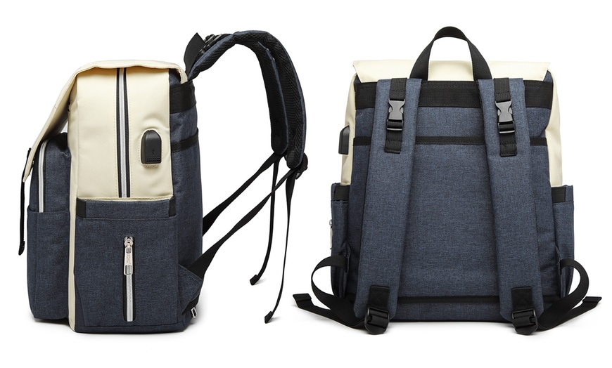 Image 13: Kono Multi-Compartment Backpack