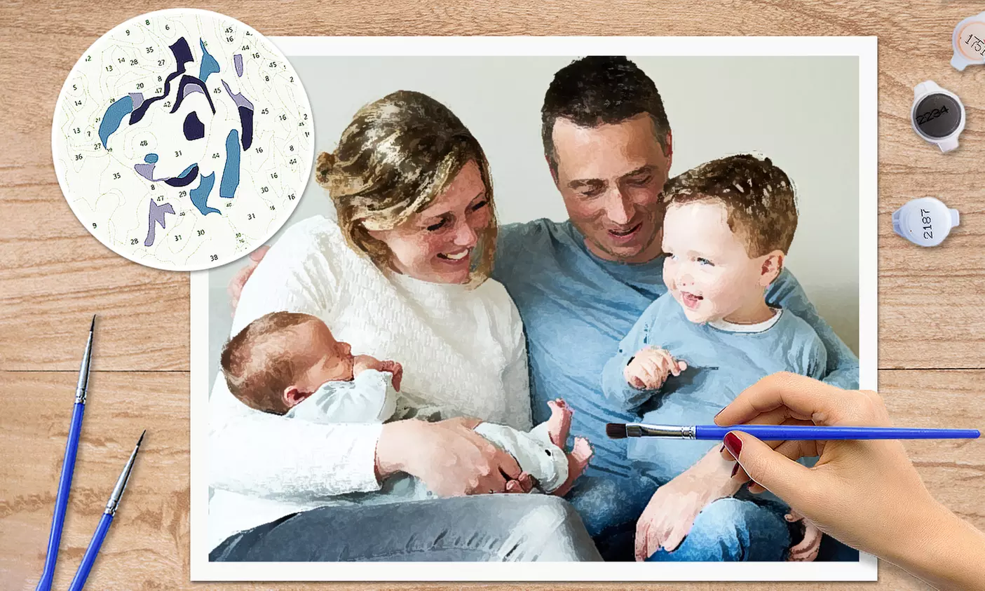 Schilderen op nummer