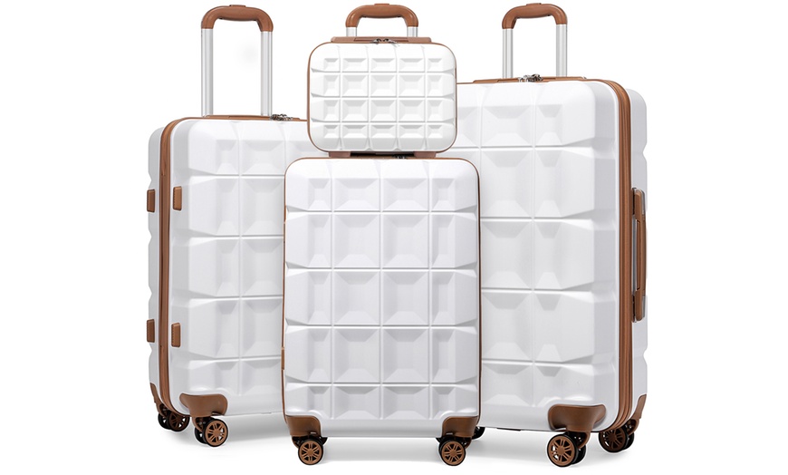 Image 14: Hard Shell Suitcases with TSA Locks