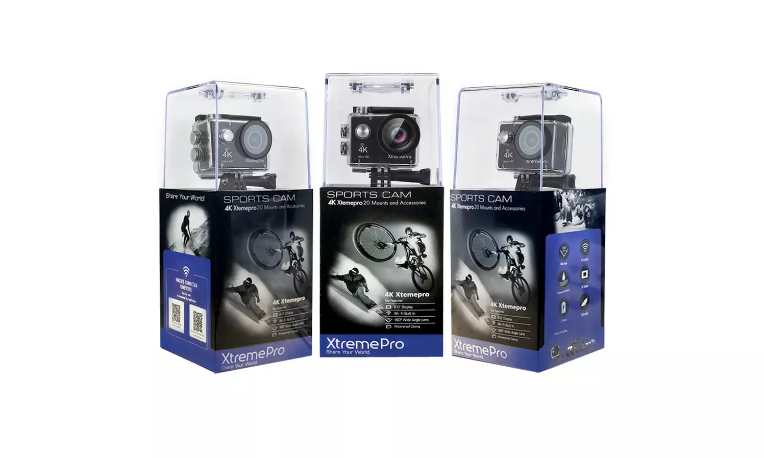 XtremePro 4K Ultra HD Sports Camera Bundle - Second Medium