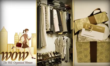 $30 for Two Hours of Organization or Personal Assistance From The Well-Organized Woman - Primary Image