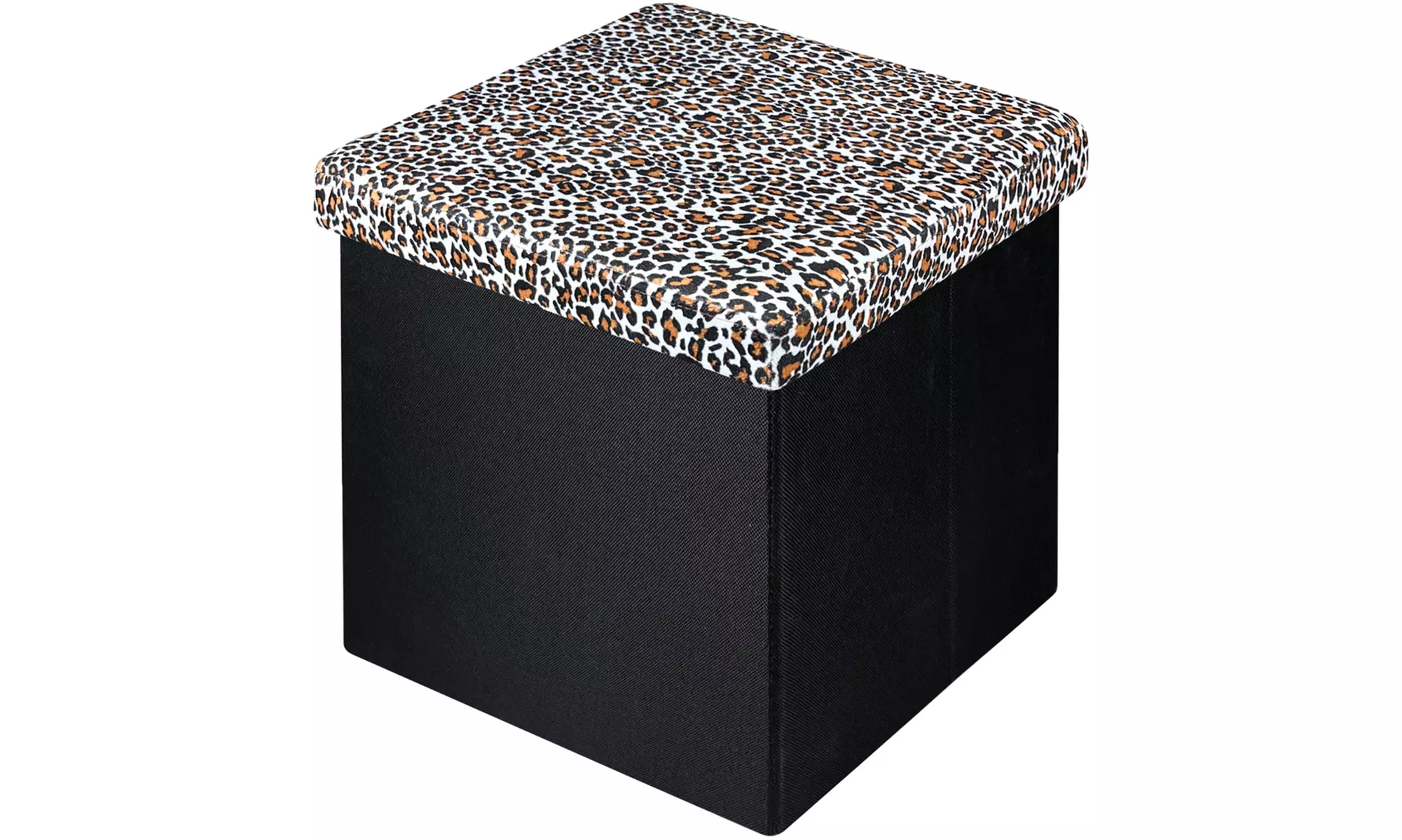 Pouf contenitore quadrato imbottito