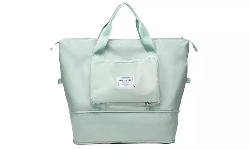 One or Two Waterproof Lightweight Foldable Duffle Handbags