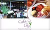 $20 for $40 Worth of Dinner at Café Lily in Decatur (or $10 for $20 Worth of Lunch or Brunch)
