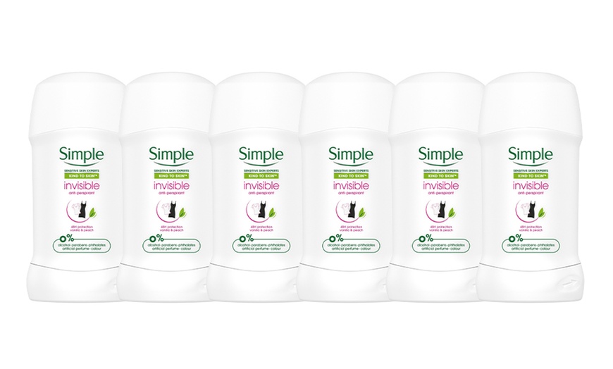 Image 4: Simple Antiperspirant Stick 40ml