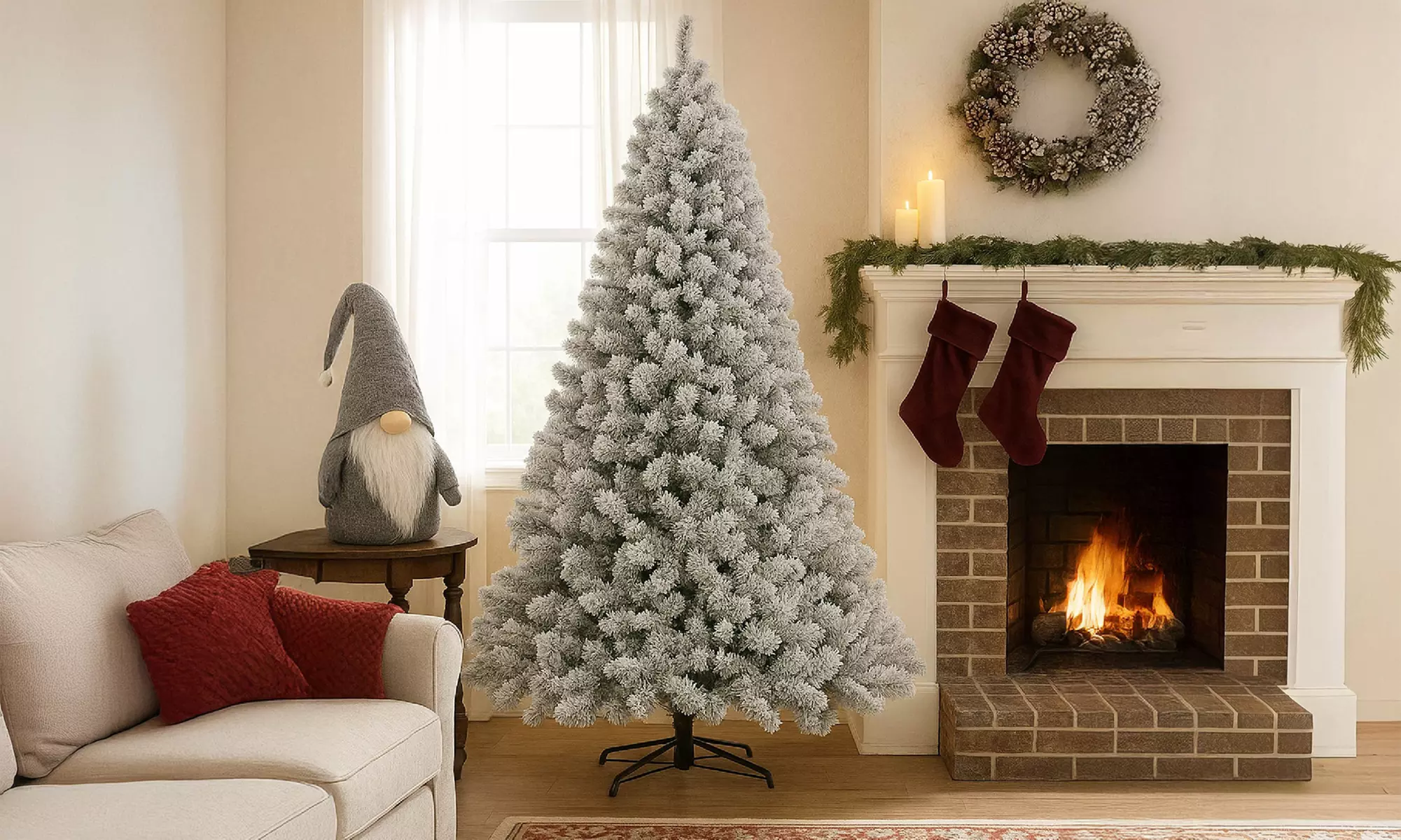 Albero di Natale Fiocco Innevato