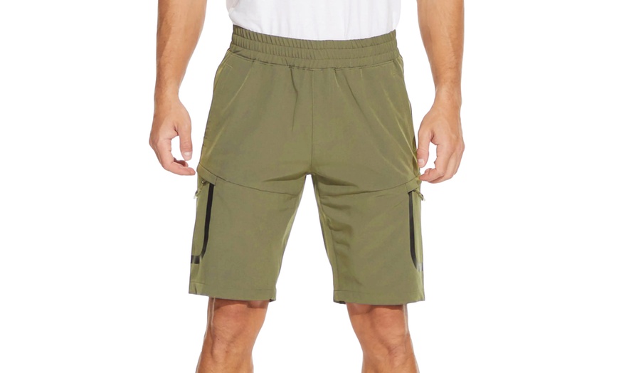 Image 8: Blu Apparel Men's Outdoor/Sports Shorts 