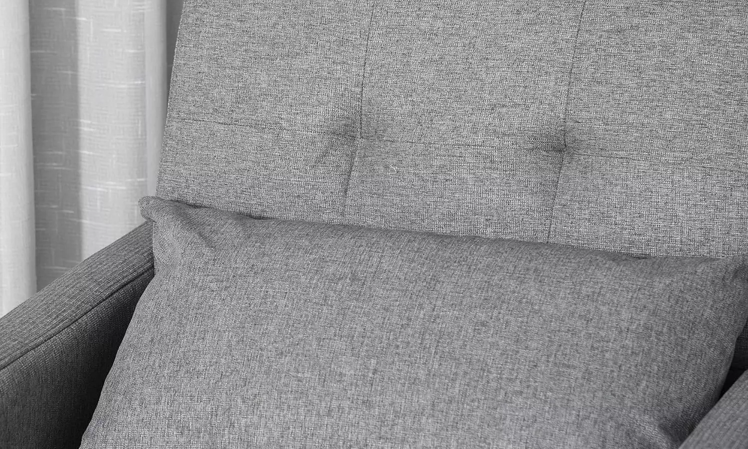 HomCom Single-Seater Recliner and Sofa Bed