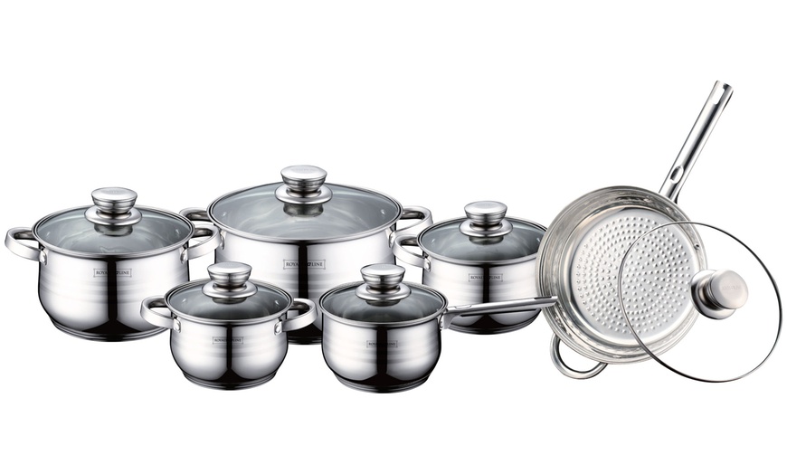 Image 2: 12-Pc Royalty Line Cookware Set