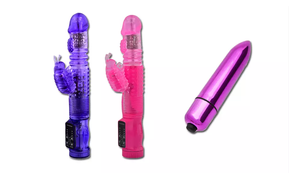 Oh Naughty Passion Thrusting Rabbit with Free Bullet Vibrator - Primary Image