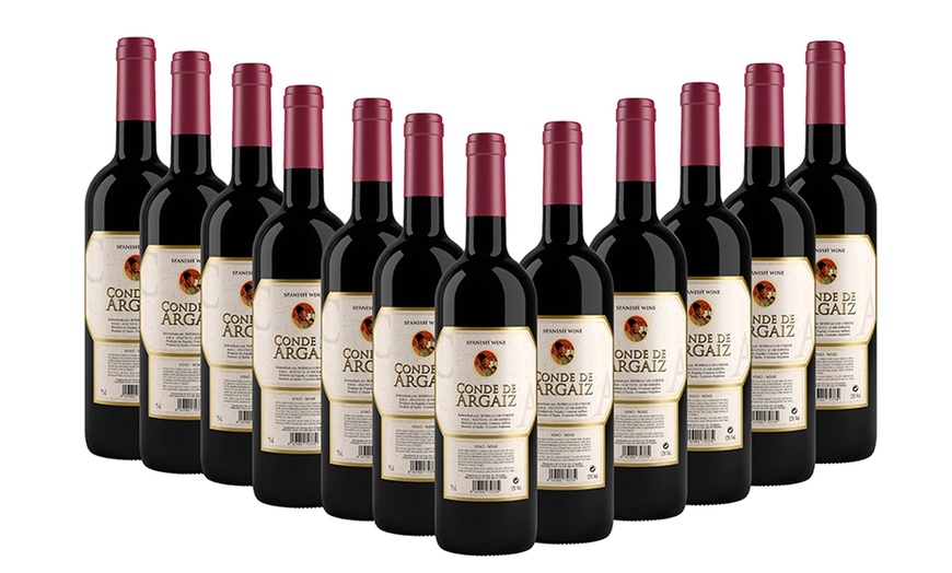 Image 1: 12 Bottles of Spanish Red Wine