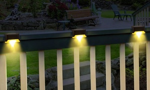 Up to Eight Solar Fence Lights