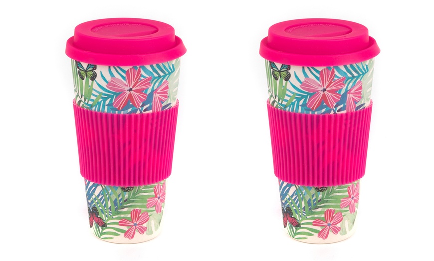 Image 8: Cambridge Bamboo Eco Travel Mugs