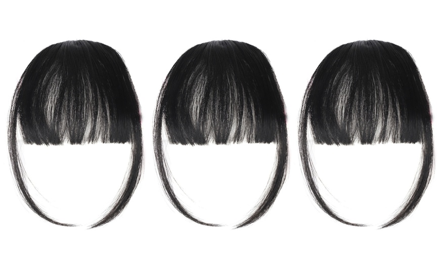 Image 7: Artificial Hair Bangs