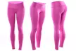 BodyBreeze Women's Mid-Rise Workout Leggings - Second Medium