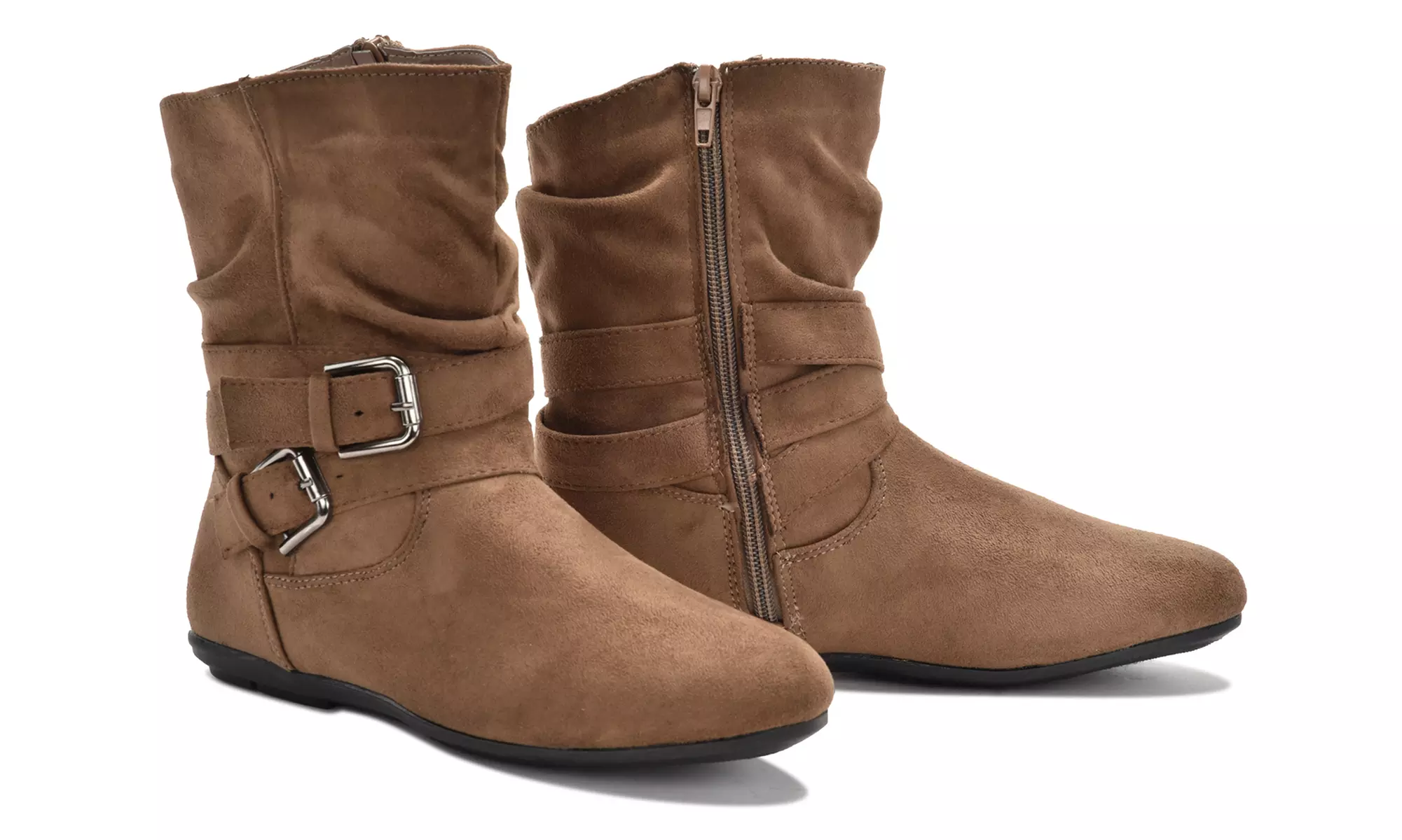 Olive Street Jones Women's Buckle Booties (Size 10) - Primary Image