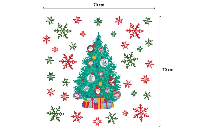 Image 4: Set de pegatinas navideñas