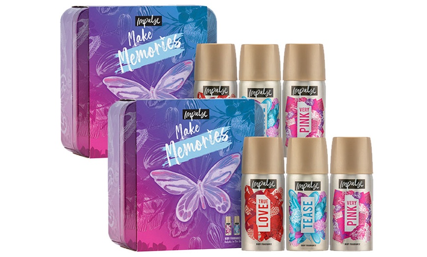 Image 3: Up to Four Impulse Gift Sets with Three 35ml Body Sprays Each