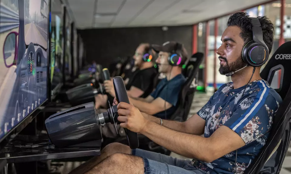 60-Minute Thrilling Grand Prix Simulator Experience for 1, 2, or 4: Race on World-Famous Tracks! (Up to 48% Off) - Image 2