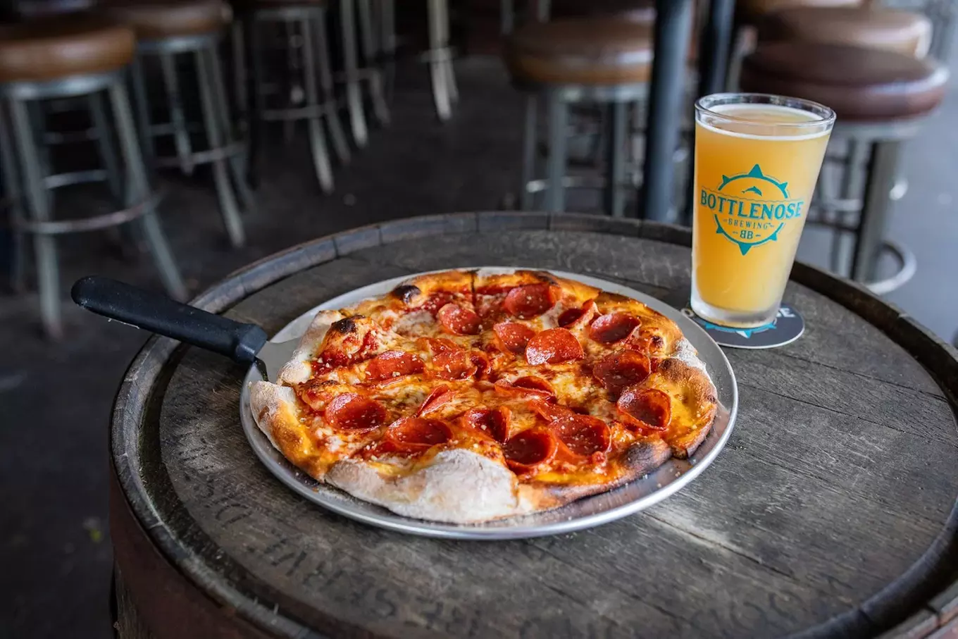 Beer Flight Experience with Optional Fresh Pizza & Barbites