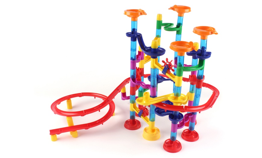 Image 6: Dino Marble Run with Dominoes